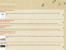 Tablet Screenshot of nishantverma.com